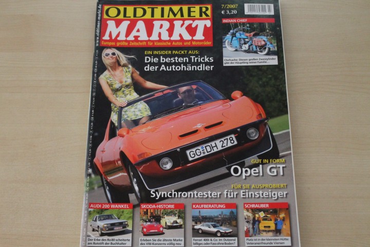 Deckblatt Oldtimer Markt (07/2007)